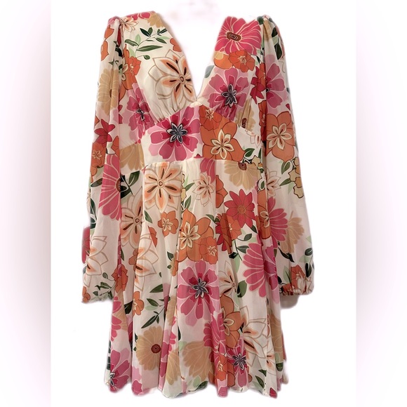 Dresses & Skirts - Floral Dress - Lined